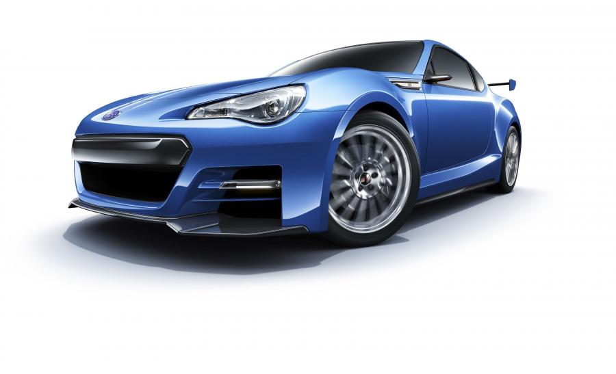  Subaru BRZ Concept STi 2011 года  (фото 1 из 15)